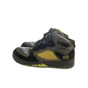 Nike Air Jordan Force Fusion 5 322882 mens Size 10.5 Black basketball sneakers R